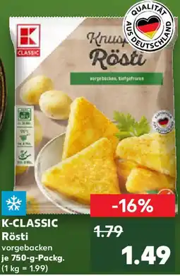 Kaufland K-CLASSIC Rösti Angebot