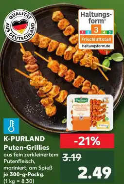 Kaufland K-PURLAND Puten-Grillies Angebot