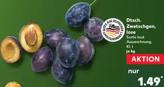 Kaufland Dtsch. Zwetschgen, lose Angebot