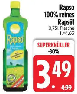 Edeka Rapso 100% reines Rapsöl Angebot