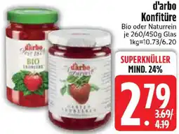 Edeka d'arbo Konfitüre Angebot
