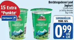 Edeka Berchtesgadener Land Joghurt Angebot