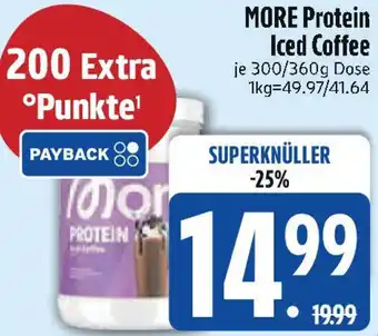 Edeka MORE Protein Iced Coffee Angebot