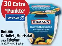 Edeka Homann Kartoffel-, Nudelsalat oder Coleslaw Angebot