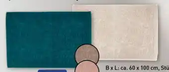 Aldi Nord Novitesse Bad-Vorleger Angebot
