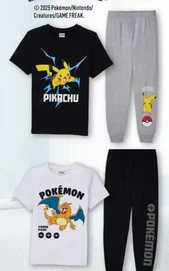 Aldi Nord Pokémon Kinder Schlafanzug Angebot