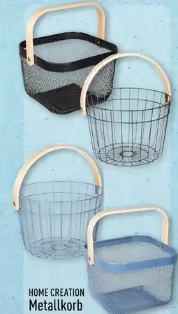 Aldi Nord Home Creation Metallkorb Angebot
