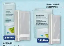 Aldi Nord Ambiano Vakuumierfolien Angebot