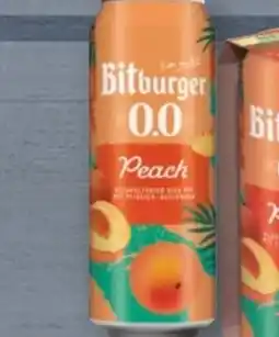 Aldi Nord Bitburger Peach 0,0% Angebot