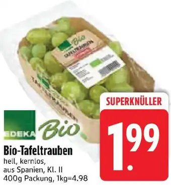 Edeka EDEKA Bio-Tafeltrauben Angebot