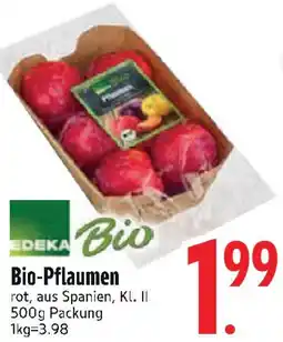 Edeka EDEKA Bio-Pflaumen Angebot