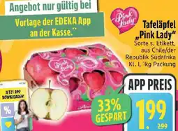 Edeka Tafeläpfel „Pink Lady" Angebot