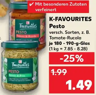 Kaufland K-FAVOURITES Pesto Angebot