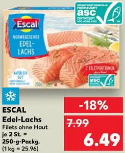 Kaufland ESCAL Edel-Lachs Angebot