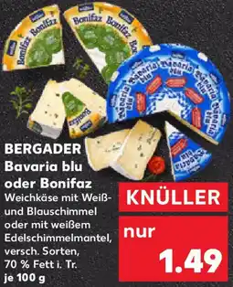 Kaufland BERGADER Bavaria blu oder Bonifaz Angebot