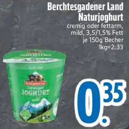 Edeka Berchtesgadener Land Naturjoghurt Angebot