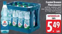 Edeka Franken Brunnen Mineralwasser Angebot