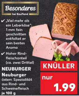 Kaufland NEUBURGER Neuburger Angebot