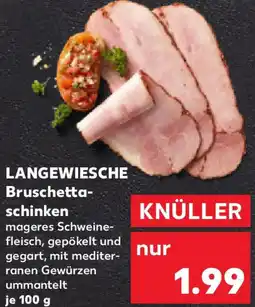 Kaufland LANGEWIESCHE Bruschettaschinken Angebot