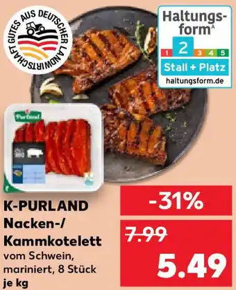 Kaufland K-PURLAND Nacken-/ Kammkotelett Angebot