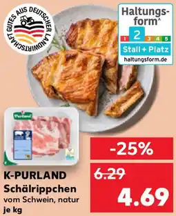 Kaufland K-PURLAND Schälrippchen Angebot