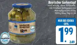 Edeka Edeka Heimatliebe Bayrischer Gurkentopf Angebot