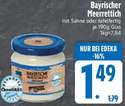 Edeka Bayrischer Meerrettich Angebot