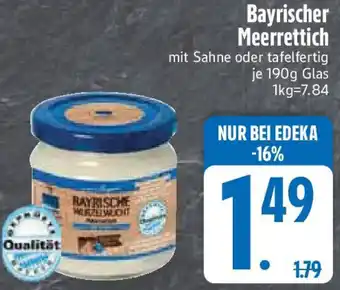 Edeka Bayrischer Meerrettich Angebot