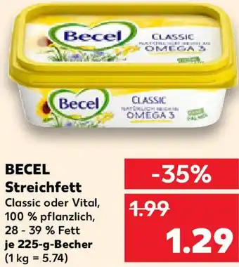 Kaufland BECEL Streichfett Angebot