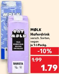 Kaufland MØLK Haferdrink Angebot