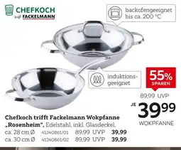 XXXLutz Chefkoch trifft fackelmann wokpfanne „rosenheim“ Angebot