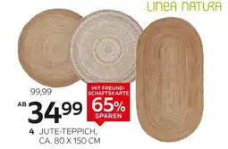 XXXLutz Linea natura jute-teppich „agra“ Angebot