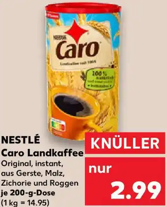 Kaufland NESTLÉ Caro Landkaffee Angebot