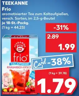 Kaufland TEEKANNE Frio Angebot