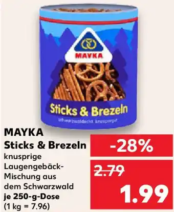 Kaufland MAYKA Sticks & Brezeln Angebot