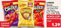 Kaufland LORENZ Snacks Angebot