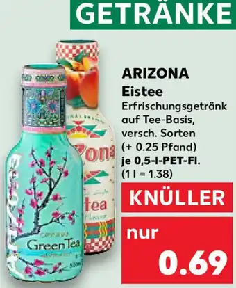 Kaufland ARIZONA Eistee Angebot