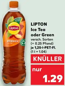 Kaufland LIPTON Ice Tea oder Green Angebot