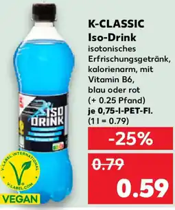 Kaufland K-CLASSIC Iso-Drink Angebot