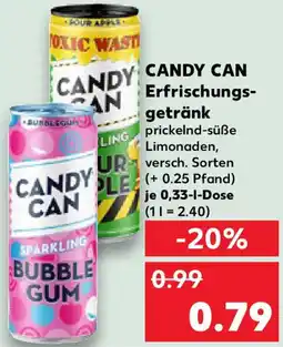 Kaufland CANDY CAN Erfrischungsgetränk Angebot