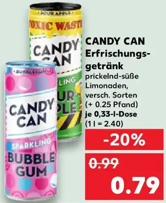 Kaufland CANDY CAN Erfrischungsgetränk Angebot