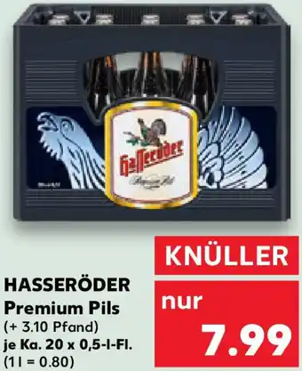 Kaufland HASSERÖDER Premium Pils Angebot
