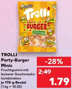 Kaufland TROLLI Party-Burger Minis Angebot