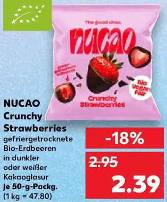 Kaufland NUCAO Crunchy Strawberries Angebot