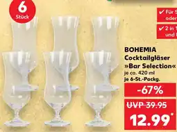 Kaufland BOHEMIA Cocktailgläser Bar Selection Angebot
