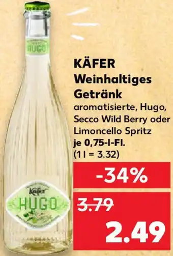 Kaufland KÄFER Weinhaltiges Getränk Angebot