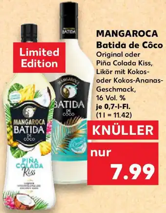 Kaufland MANGAROCA Batida de Côco Angebot