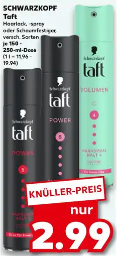 Kaufland SCHWARZKOPF Taft Angebot