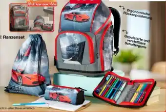 Woolworth Spirit Schreibwaren Ranzenset Speed Monster Angebot
