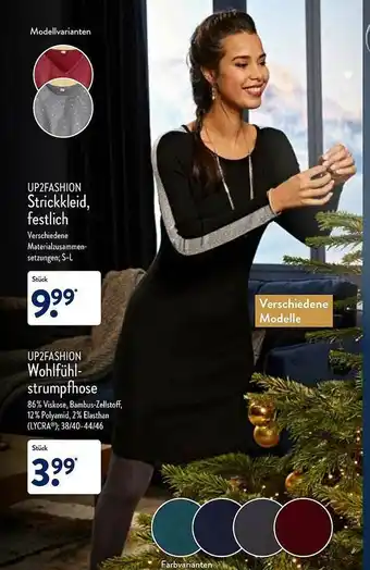 Aldi Nord Up2fashion Strickkleid Up2fashion Wohlfühl-strumpfhose Angebot